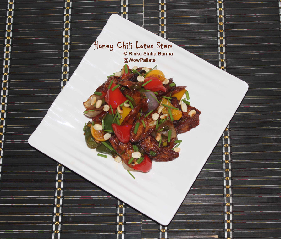 Honey Chilli Lotus Stem