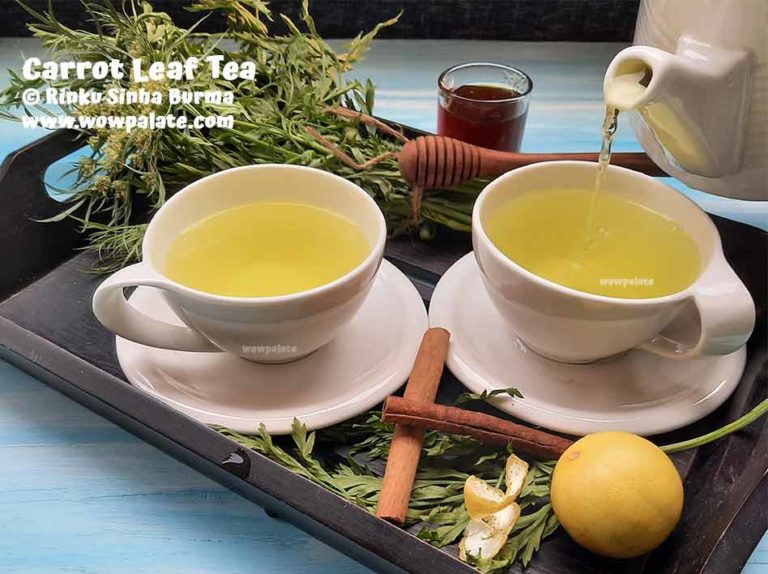Carrot Leaf Tea Recipe